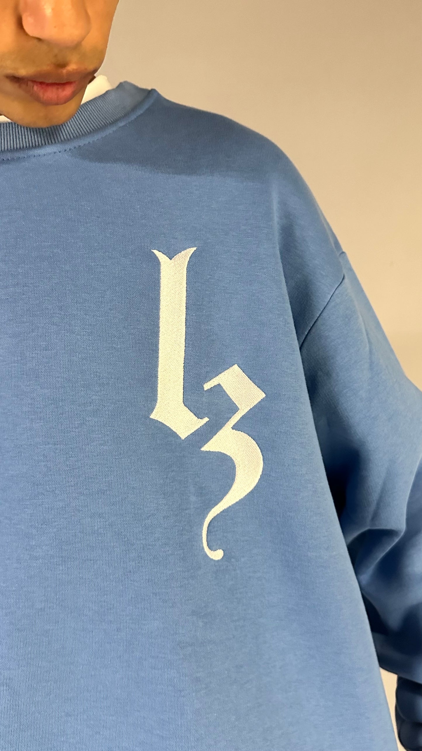 LAZZA BLUE CREWNECK