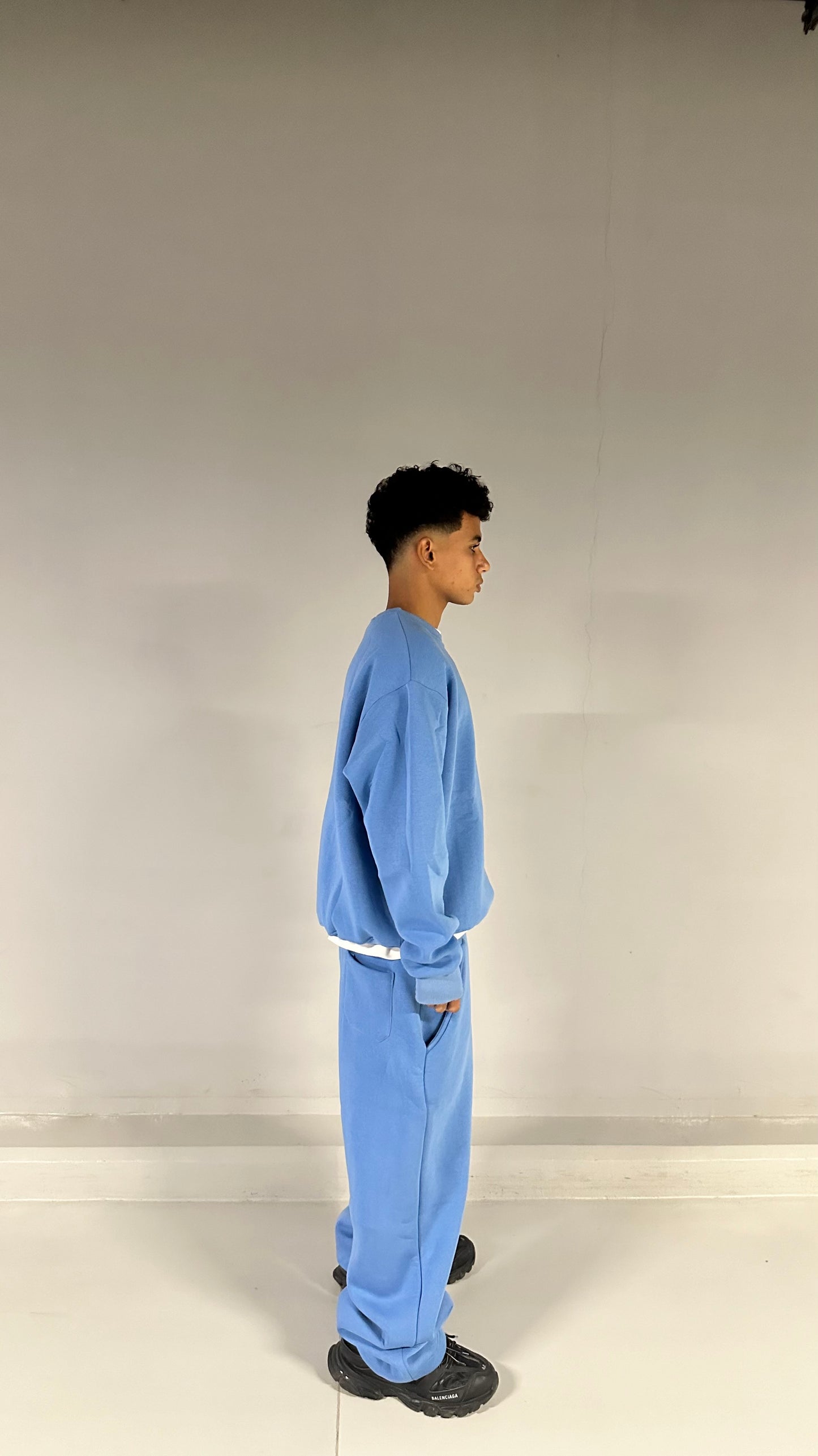 LAZZA BLUE CREWNECK TRACKSUIT